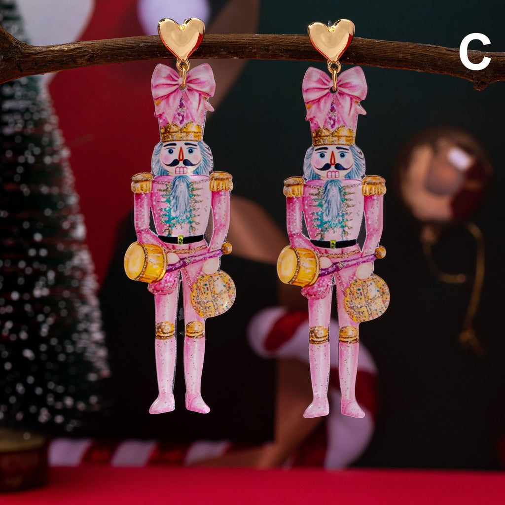 Nutcracker Soldier Statement Drop Earrings | 80E63508
