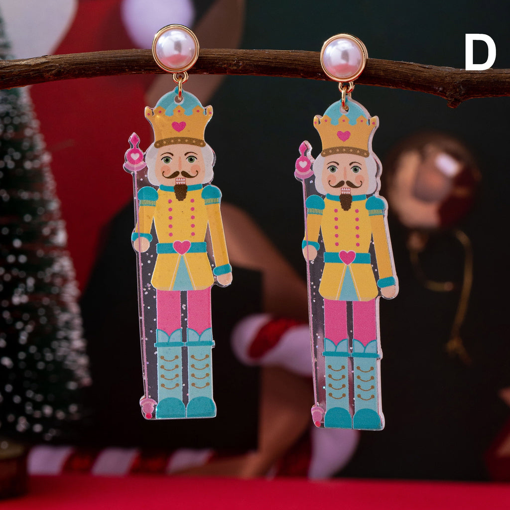 Nutcracker Soldier Statement Drop Earrings | 80E63508