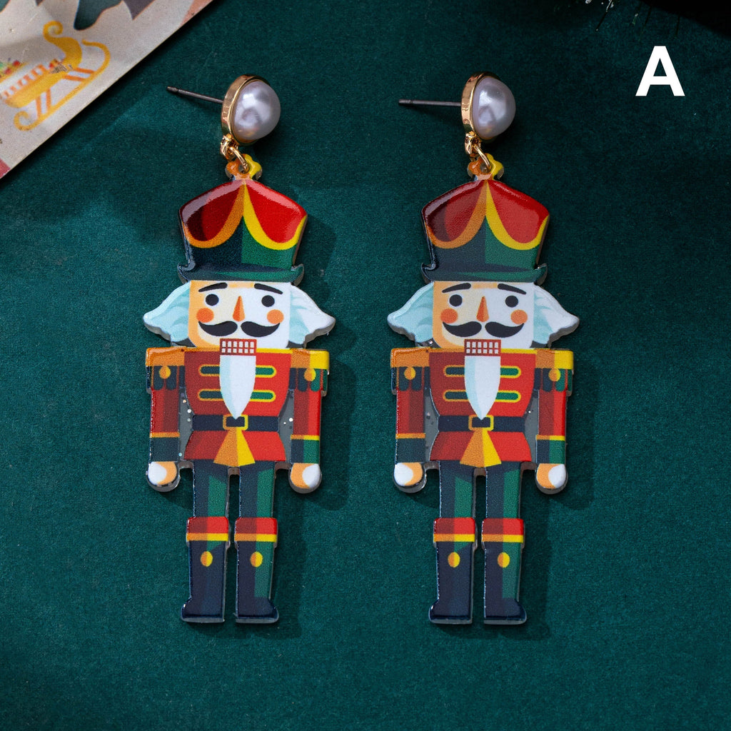 Nutcracker Soldier Statement Drop Earrings | 80E63508