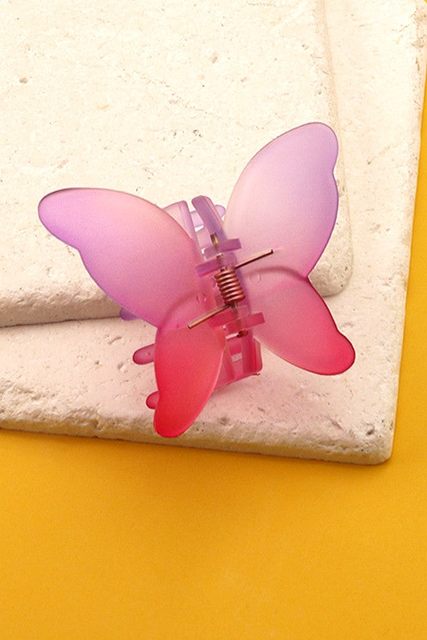 OMBRE BUTTERFLY HAIR CLAW CLIPS | 40H430c