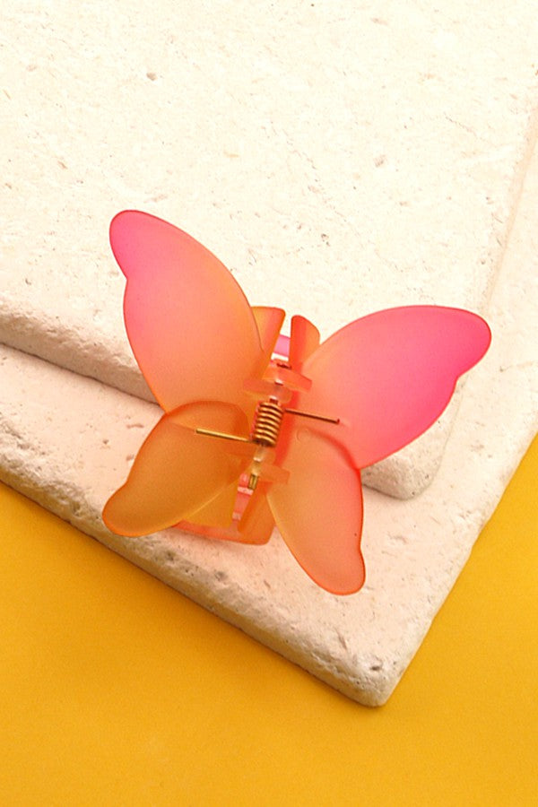 OMBRE BUTTERFLY HAIR CLAW CLIPS | 40H430c