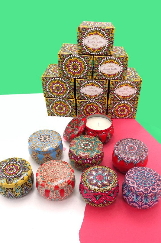 CANDLE NATURAL SOY AROMATHERAPY SCENTED CANDLES | 90C102